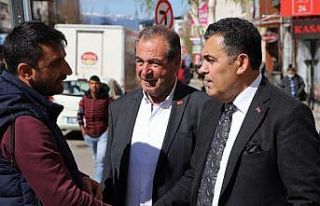 Başkan Demir’den esnafa ziyaret