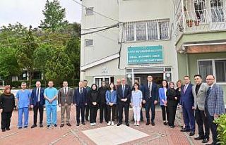 Başkan Ergün huzurevi sakinlerini unutmadı