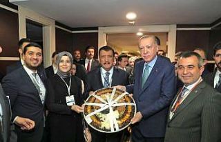 Başkan Gürkan, Cumhurbaşkanı Erdoğan ile görüştü