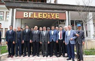 Başkan Gürkan, Doğanşehir’de temaslarda bulundu