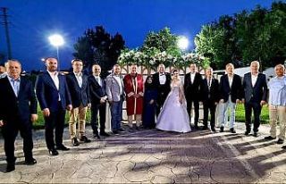 Başkan Işıksu nikahı kıydı, Bakan Yardımcısı...