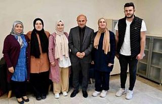 Başkan Oral’dan Evde Bakım Birimi’ne ziyaret