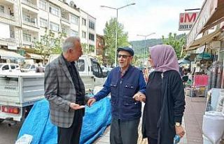 Başkan Öztürk, Taşovalı vatandaşlarla bayramlaştı
