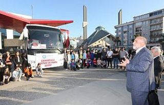 Başkan Sandıkçı öğrencileri Çanakkale’ye...