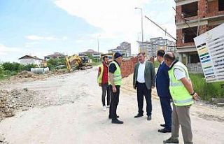 Başkan Vidinlioğlu, altyapı çalışmalarını...