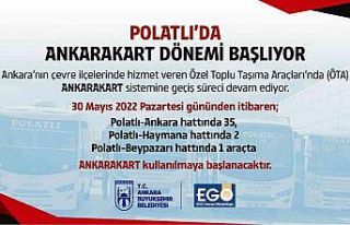 Başkent’te Ankarakart yaygınlaşıyor