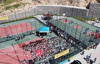 Battalgazi’deki spor sahaları törenle hizmete...