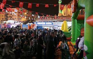 Bayram öncesi doyasıya eğlendiler