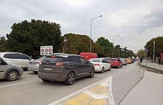 Bayram sonrası trafik yoğunluğu