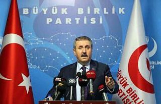 BBP Genel Başkanı Destici: “PKK’ya desteği...