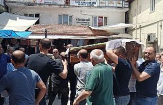 Belediye personeli Esen’e hüzünlü veda