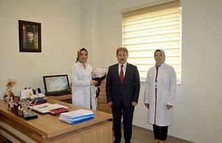 Benli’den hemşirelere ziyaret
