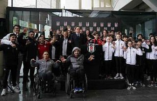 Beşiktaş’ta geleneksel bayramlaşma töreni yapıldı