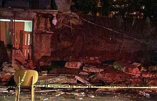 Beşiktaş’ta ünlü restoranın istinat duvarı...