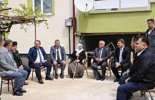 Beyşehir protokolü şehit aileleri ve gazilerle...