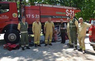 Biga’da yangın sezonu başladı