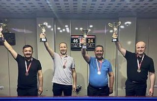 Bilardo Turnuvası tamamlandı