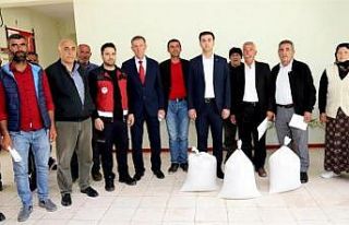 Bingöl’de çiftçilere fasulye tohumu dağıtıldı