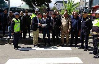 Bingöl’de “Yayalar için 5 adımda güvenli trafik”...