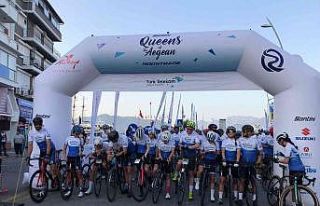 Bisiklet yarışı Marmaris’ten start aldı