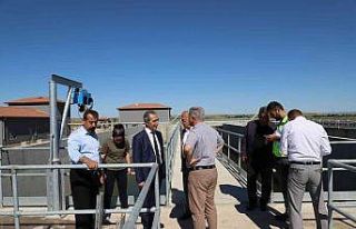 Bismil Atıksu Tesisi muhtarlara tanıtıldı