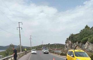 Bodrumda trafik kazası: 1 yaralı
