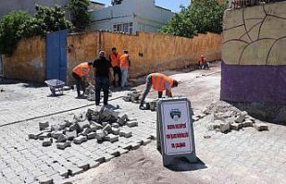 Bozova’da üst yapı çalışmaları