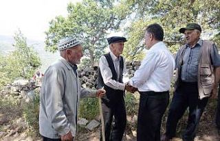 Buharkentli vatandaşlar yağmur duası yaptı