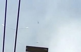 Bursa’da araç yandı, Mudanya yolu kilitlendi