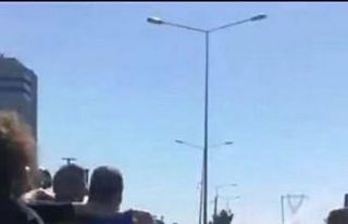 Bursa’da trafikte ’sinyal verme’ kavgası kameralarda