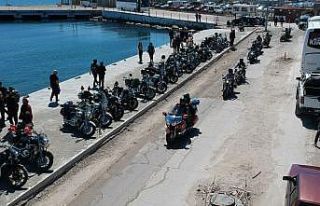 ’Büyük Anadolu Sürüşü’nde motorseverler...