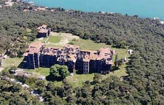 Büyükada Rum Yetimhanesi, restorasyon çalışmaları...