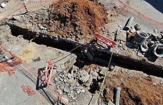 Büyükada’da İSKİ kazısında tarihi keşif