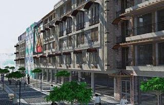 Büyükşehir’den çarşıya estetik dokunuş