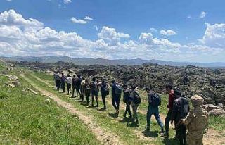 Çaldıran’da 15 düzensiz göçmen yakalandı