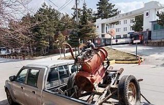 Çalınan su motoru jandarma ekiplerince bulunarak...