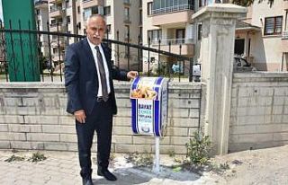 Can dostları için bayat ekmek kutusu