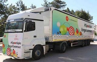 Çankırı’da özel eğitim okullarına spor malzemesi...