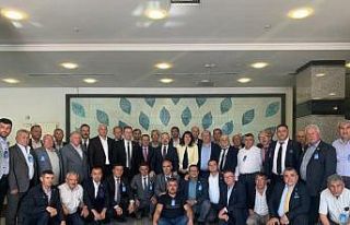 Çanlı muhtarlardan Ankara ziyareti