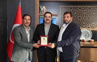 Canpolat’a teşekkür ziyareti