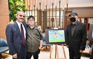 Çayırova’da engelsiz sanat sergisi