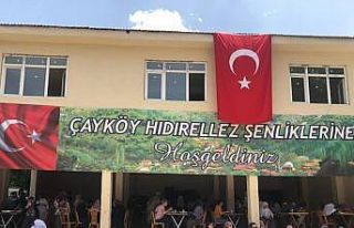 Çayköy’de Hıdrellez kutlandı