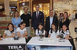 Ceylan Karavil Park AVM’de bilim fuarı