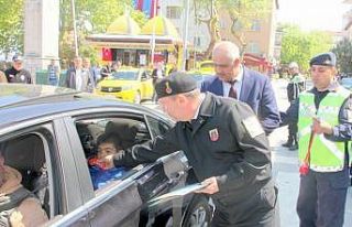 Çınarcık’ta Karayolları Trafik Haftası etkinliği