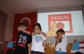 Çocuk Gelişim Merkezi’ndeki öğrencilere yangın...