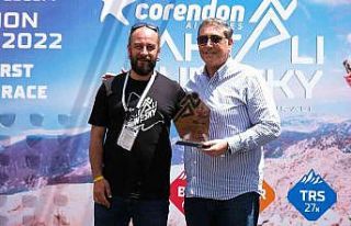 Corendon Airlines Tahtalı Run to Sky ödül töreniyle...