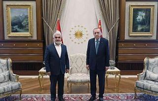 Cumhurbaşkanı Erdoğan, HÜDAPAR Genel Başkanı...