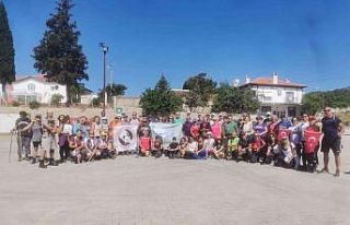 Datça’da Ata’ya saygı yürüyüşü