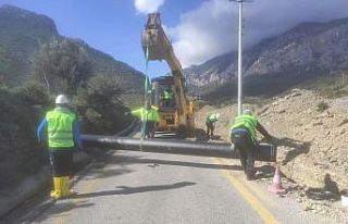 Datça’nın içme su hattı tamamlandı