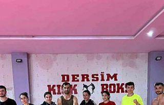 Dersim kick boks sporcuları, Dünya Kupası’nda...